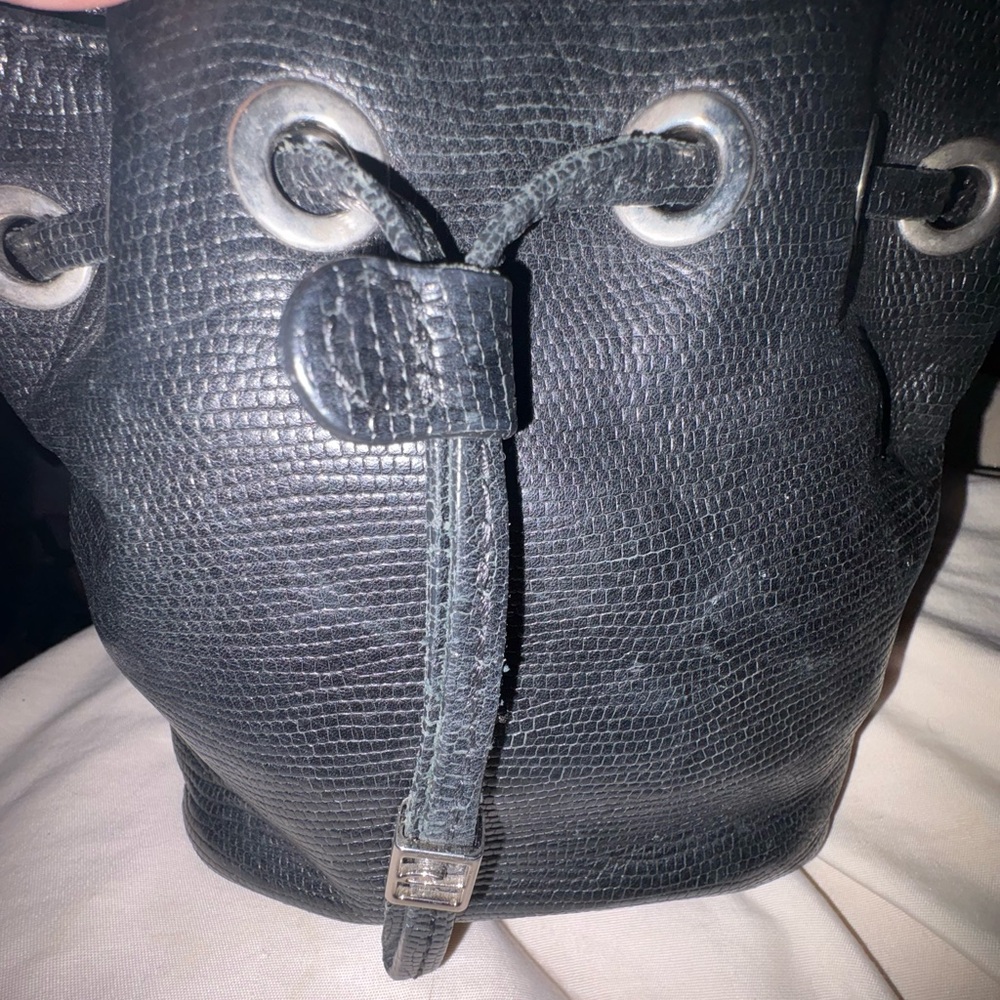 Chic Black Drawstring Women's Backpack - image 3